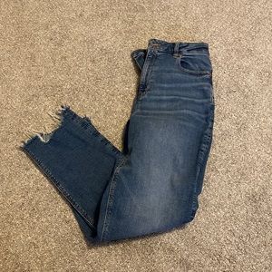 Distressed Mom Jeans